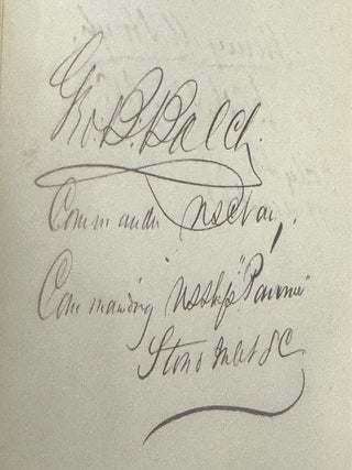AUTOGRAPH ALBUM COMPILED BY EDWARD CAMPBELL, BREVET BRIGADIER GENERAL OF THE 85TH PENNSYLVANIA VOLUNTEERS, WHILE STATIONED AT FOLLY ISLAND, SOUTH CAROLINA, JULY 1863 THROUGH AUGUST 1873.