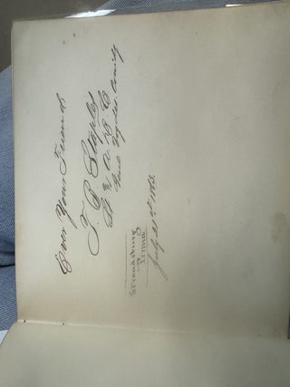 AUTOGRAPH ALBUM COMPILED BY EDWARD CAMPBELL, BREVET BRIGADIER GENERAL OF THE 85TH PENNSYLVANIA VOLUNTEERS, WHILE STATIONED AT FOLLY ISLAND, SOUTH CAROLINA, JULY 1863 THROUGH AUGUST 1873.