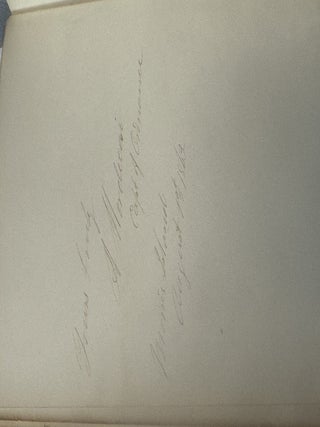 AUTOGRAPH ALBUM COMPILED BY EDWARD CAMPBELL, BREVET BRIGADIER GENERAL OF THE 85TH PENNSYLVANIA VOLUNTEERS, WHILE STATIONED AT FOLLY ISLAND, SOUTH CAROLINA, JULY 1863 THROUGH AUGUST 1873.