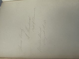 AUTOGRAPH ALBUM COMPILED BY EDWARD CAMPBELL, BREVET BRIGADIER GENERAL OF THE 85TH PENNSYLVANIA VOLUNTEERS, WHILE STATIONED AT FOLLY ISLAND, SOUTH CAROLINA, JULY 1863 THROUGH AUGUST 1873.