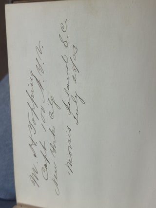 AUTOGRAPH ALBUM COMPILED BY EDWARD CAMPBELL, BREVET BRIGADIER GENERAL OF THE 85TH PENNSYLVANIA VOLUNTEERS, WHILE STATIONED AT FOLLY ISLAND, SOUTH CAROLINA, JULY 1863 THROUGH AUGUST 1873.