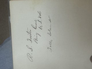 AUTOGRAPH ALBUM COMPILED BY EDWARD CAMPBELL, BREVET BRIGADIER GENERAL OF THE 85TH PENNSYLVANIA VOLUNTEERS, WHILE STATIONED AT FOLLY ISLAND, SOUTH CAROLINA, JULY 1863 THROUGH AUGUST 1873.