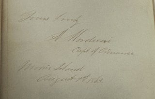 AUTOGRAPH ALBUM COMPILED BY EDWARD CAMPBELL, BREVET BRIGADIER GENERAL OF THE 85TH PENNSYLVANIA VOLUNTEERS, WHILE STATIONED AT FOLLY ISLAND, SOUTH CAROLINA, JULY 1863 THROUGH AUGUST 1873.