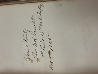 AUTOGRAPH ALBUM COMPILED BY EDWARD CAMPBELL, BREVET BRIGADIER GENERAL OF THE 85TH PENNSYLVANIA VOLUNTEERS, WHILE STATIONED AT FOLLY ISLAND, SOUTH CAROLINA, JULY 1863 THROUGH AUGUST 1873.