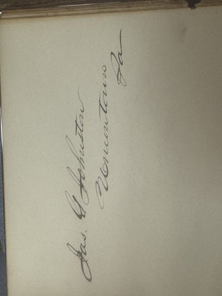 AUTOGRAPH ALBUM COMPILED BY EDWARD CAMPBELL, BREVET BRIGADIER GENERAL OF THE 85TH PENNSYLVANIA VOLUNTEERS, WHILE STATIONED AT FOLLY ISLAND, SOUTH CAROLINA, JULY 1863 THROUGH AUGUST 1873.