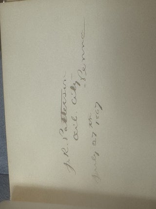 AUTOGRAPH ALBUM COMPILED BY EDWARD CAMPBELL, BREVET BRIGADIER GENERAL OF THE 85TH PENNSYLVANIA VOLUNTEERS, WHILE STATIONED AT FOLLY ISLAND, SOUTH CAROLINA, JULY 1863 THROUGH AUGUST 1873.