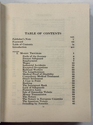 THE IMMIGRANT'S DAY IN COURT.