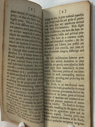 COLUMBIA'S LEGACY, OR WASHINGTON'S FAREWELL ADDRESS, TO HIS FELLOW - CITIZENS ON HIS RETIRING FROM THE PRESIDENCY OF THE UNITED STATES. TO WHICH IS ADDED, HIS LAST SPEECH IN CONGRESS, AND HIS LETTER TO THE PRESIDENT ACCEPTING THE APPOINTMENT OF LIEUTENANT-GENERAL OF THE ARMIES OF THE UNITED STATES.