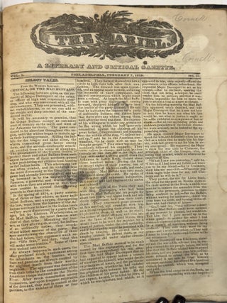 THE ARIEL. A LITERARY GAZETTE.
