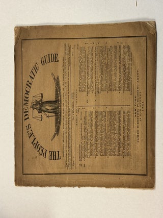 THE PEOPLE'S DEMOCRATIC GUIDE. VOLUME ONE, NUMBER 1. NOVEMBER, 1841.