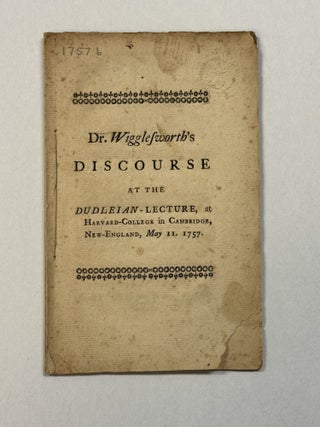 SOME THOUGHTS UPON THE SPIRIT OF INFALLIBILITY, CLAIMED BY THE CHURCH OF ROME: OFFER'D AT THE ANNIVERSARY DUDLEIAN-LECTURE, AT HARVARD-COLLEGE IN CAMBRIDGE, MAY 11. 1757.