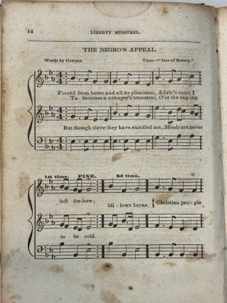 THE LIBERTY MINSTREL. BY GEO. W. CLARK.