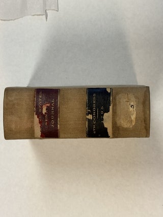 JOURNAL OF THE SENATE OF THE UNITED STATES OF AMERICA, BEING THE FIRST SESSION, OF THE FOURTH CONGRESS, BEGUN AND HELD AT THE CITY OF PHILADELPHIA, DECEMBER 7TH, 1795; AND IN THE TWENTIETH YEAR OF THE SOVEREIGNTY OF THE SAID UNITED STATES.