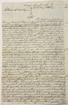 LIST OF SUPPLIES WANTED FOR THE USE OF ORANGE HILL PLANTATION, SO AS TO ARRIVE EARLY AT MANCHIONEAL BAY IN JANUARY 1833.