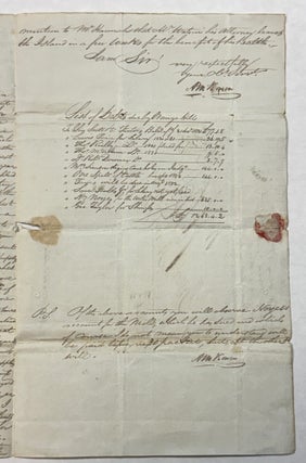 LIST OF SUPPLIES WANTED FOR THE USE OF ORANGE HILL PLANTATION, SO AS TO ARRIVE EARLY AT MANCHIONEAL BAY IN JANUARY 1833.
