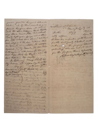 THE ESTATE OF WILLIAM COX OF WASHINGTON, D. C., BY HIS EXECUTOR MARY ANN COX, CONVEYS OWNERSHIP OF THE "SLAVE NAMED PETER, NOW ABOUT TWENTY EIGHT YEARS OF AGE AND A SLAVE FOR LIFE," TO WILLIAM CLARK OF WASHINGTON, D. C.