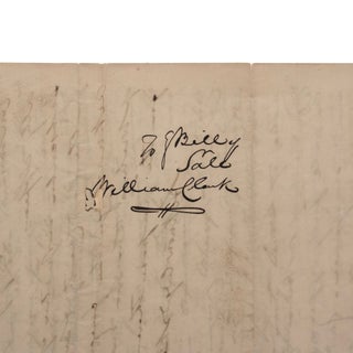THE ESTATE OF WILLIAM COX OF WASHINGTON, D. C., BY HIS EXECUTOR MARY ANN COX, CONVEYS OWNERSHIP OF THE "SLAVE NAMED PETER, NOW ABOUT TWENTY EIGHT YEARS OF AGE AND A SLAVE FOR LIFE," TO WILLIAM CLARK OF WASHINGTON, D. C.