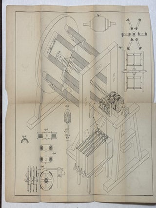 STEAM SUPERSEDED. AN ACCOUNT OF THE NEWLY-INVENTED ELECTRO-MAGNETIC ENGINE, FOR THE PROPULSION OF LOCOMOTIVES, SHIPS, MILLS, &C. AS ALSO TO THE PROCESSES OF SPINNING, TURNING, GRINDING SAWING, POLISHING, &C. AND EVERY SPECIES OF MECHANICAL MOVEMENT. WITH A LARGE AND ACCURATE DRAWING OF THE MACHINERY AND NECESSARY APPARATUS. TRANSLATED FROM THE ORIGINAL GERMAN WORK, BY DR. TAYLOR.