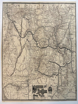 Item #42401 FOR FREE DISTRIBUTION. TOURISTS' HAND BOOK DESCRIPTIVE OF COLORADO, NEW MEXICO...