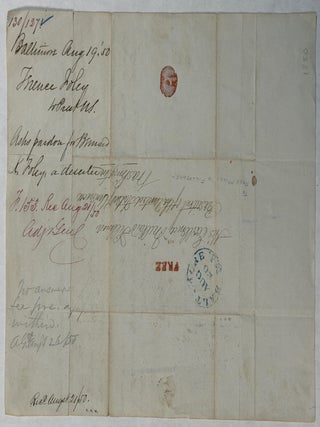SIR, YOUR APPLICATION OF THE 10TH INST. TO THE PRESIDENT OF THE UNITED STATES, FOR THE PARDON AND DISCHARGE OF PRIVATE BERNARD K. FOLEY, OF COMPANY H. 1ST ARTILLERY, HAS BEEN REFERRED TO THIS OFFICE, AND IN REPLY YOU ARE INFORMED THAT PVTE FOLEY DESERTED MARCH 21, 1850. AND IS NOW A DESERTER AT LARGE; AND THAT IT IS THE IRREVOCABLE RULE OF THE DEPARTMENT, WHICH THE GOOD OF THE SERVICE REQUIRES SHOULD BE STRICTLY ADHERED TO, NOT TO ISSUE ANY ORDER RESPECTING OR GRANT ANY INDULGENCE TO DESERTERS AT LARGE.