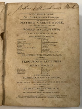 Item #42433 ASTRONOMY EXPLAINED UPON SIR ISAAC NEWTON'S PRINCIPLES, AND MADE EASY TO THOSE...