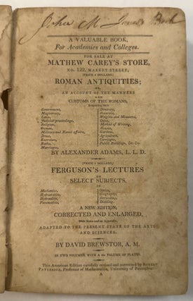Item #42433 ASTRONOMY EXPLAINED UPON SIR ISAAC NEWTON'S PRINCIPLES, AND MADE EASY TO THOSE...